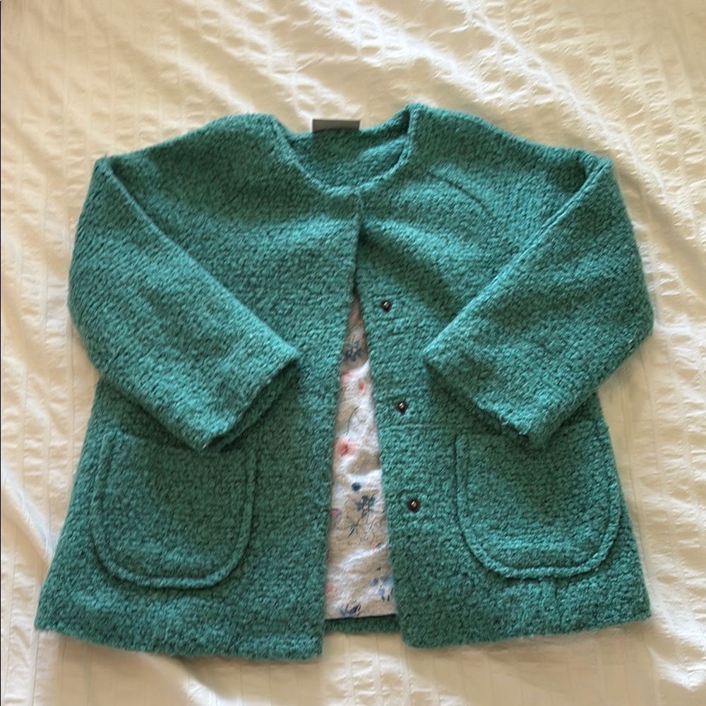 Adorable Girls Lined Fall Jacket, 3-4 years